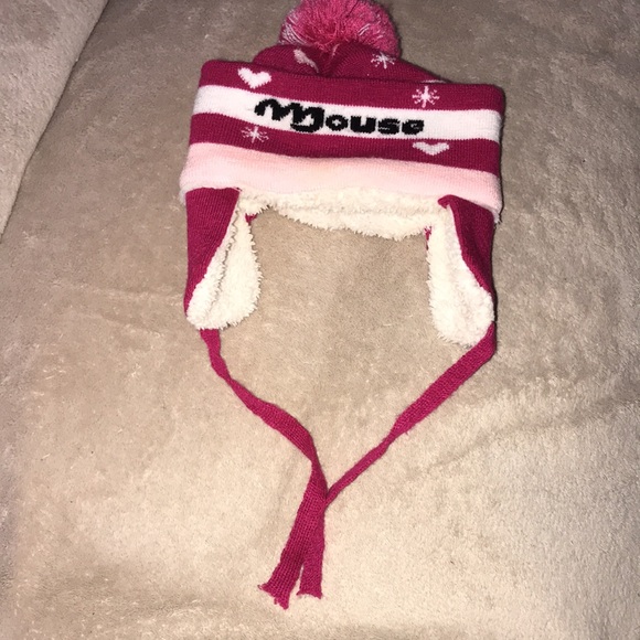 Disney Minnie Mouse beanie hat sherpa lined 💕 - Picture 3 of 7